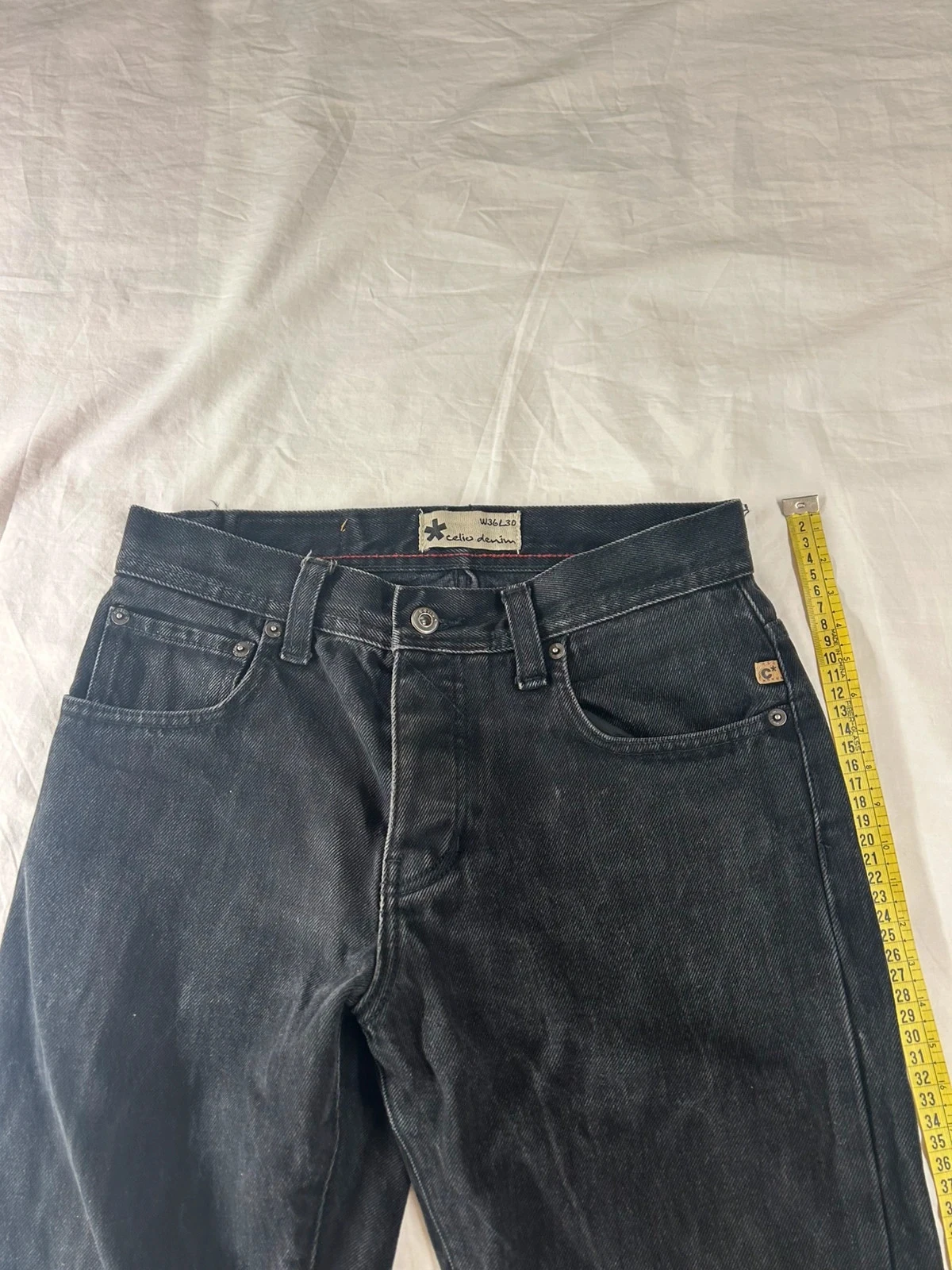 Jean negro Celio corte recto W36 L30 – photo 4